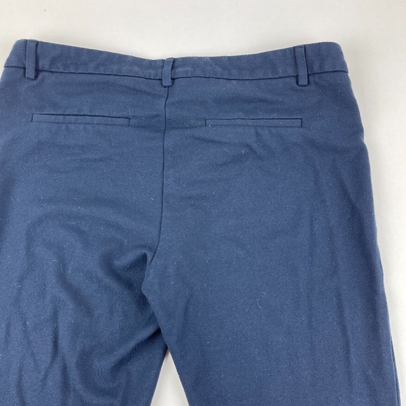 Kenar Dress Pants Womens Size 10 Navy Blue Flat Front Pockets - Picture 9 of 10